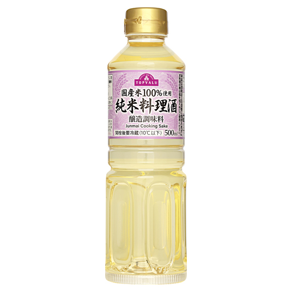 トップバリュ 国産米100%使用 純米料理酒