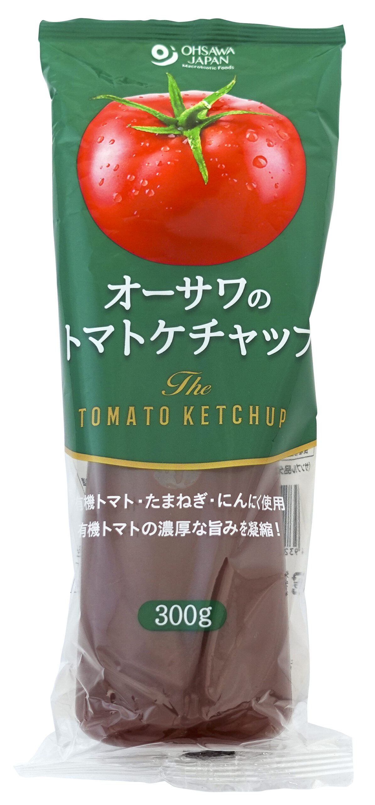 オーサワのトマトケチャップ(有機トマト使用)(無添加のトマトケチャップ)のパッケージ