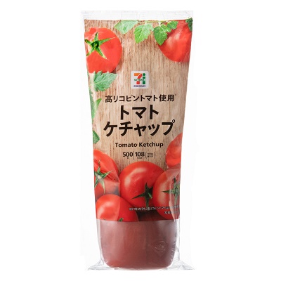 セブンプレミアム トマトケチャップ(無添加のトマトケチャップ)のパッケージ