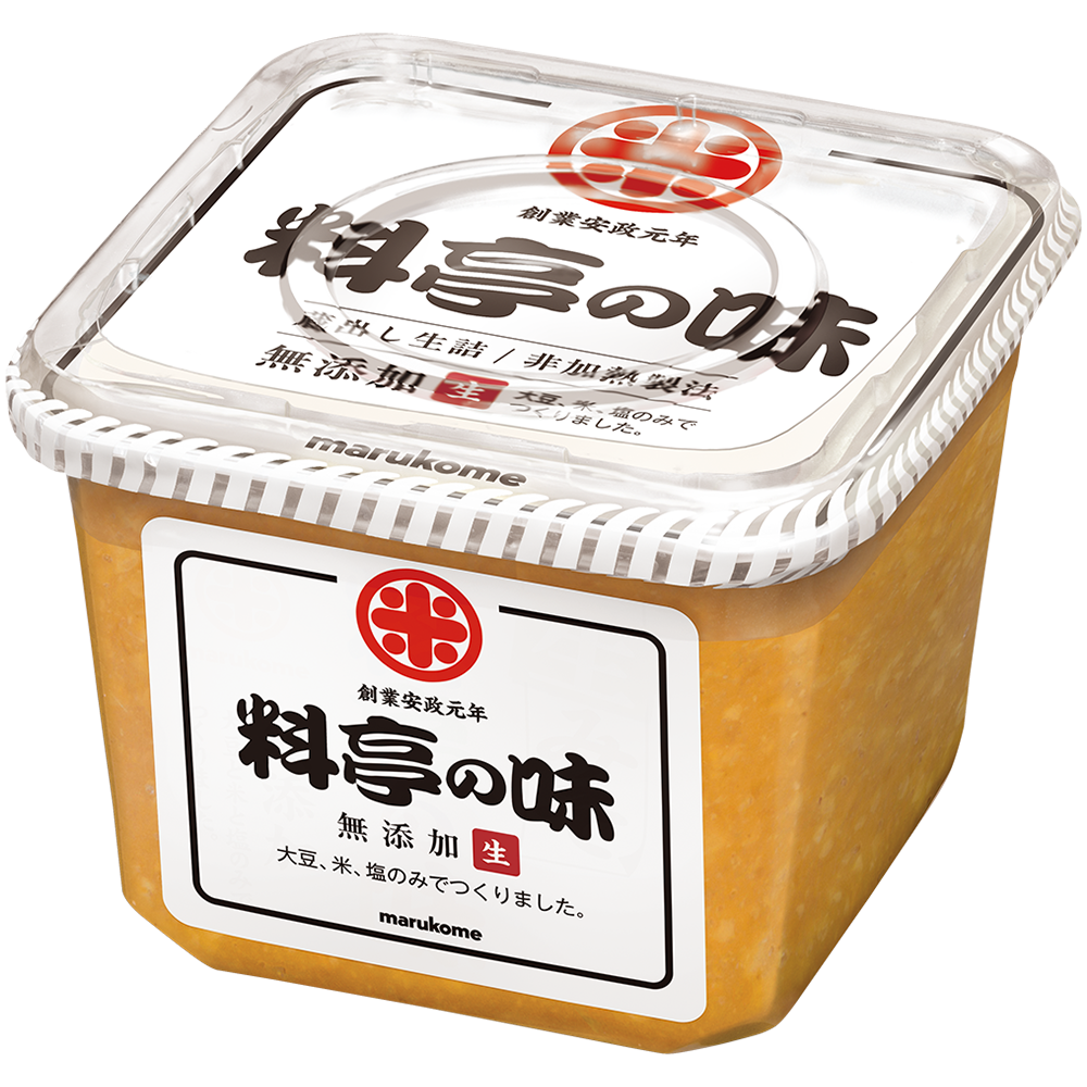 マルコメ 料亭の味 生みそ|スーパーで買える無添加の味噌