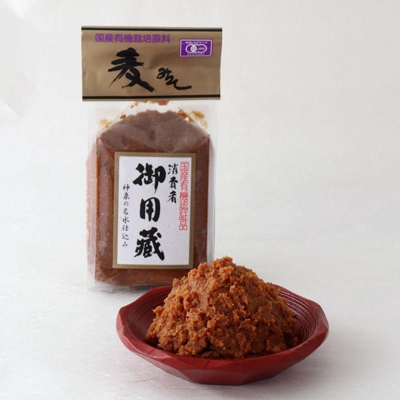 ヤマキ醸造 国産有機JAS麦味噌|無添加の味噌