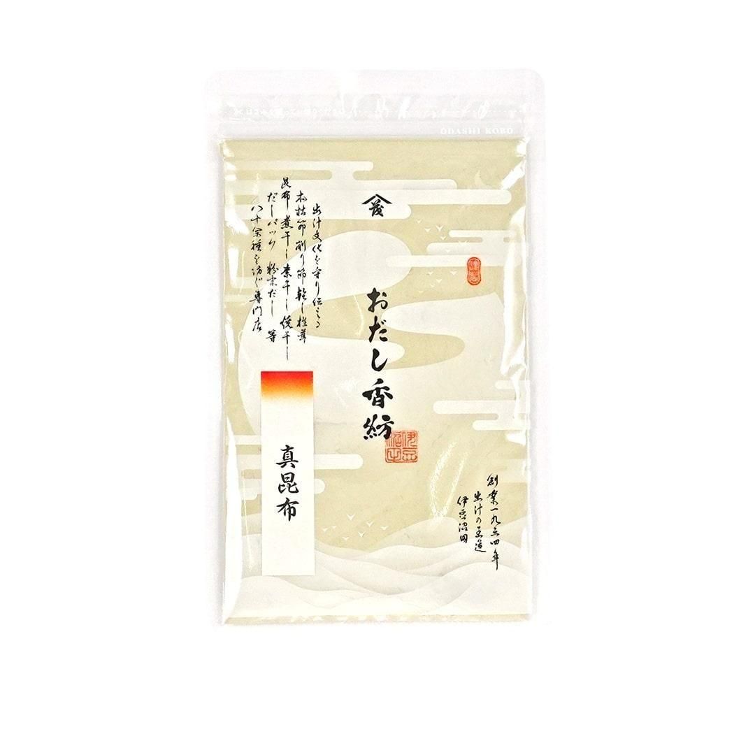 おだし香紡 真昆布 粉末だしのパッケージ