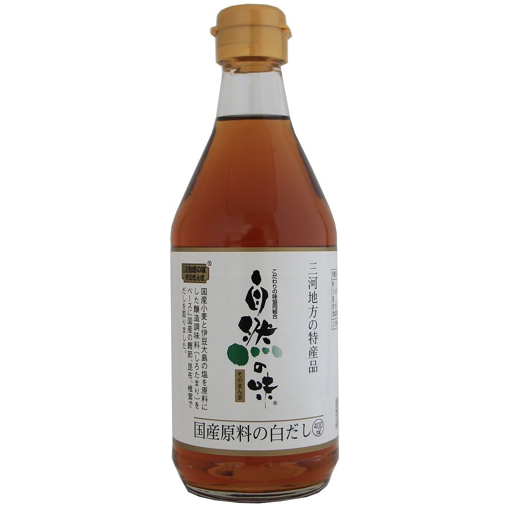 自然の味そのまんま 国産原料の白だし