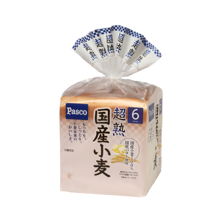 敷島製パン 超熟 国産小麦