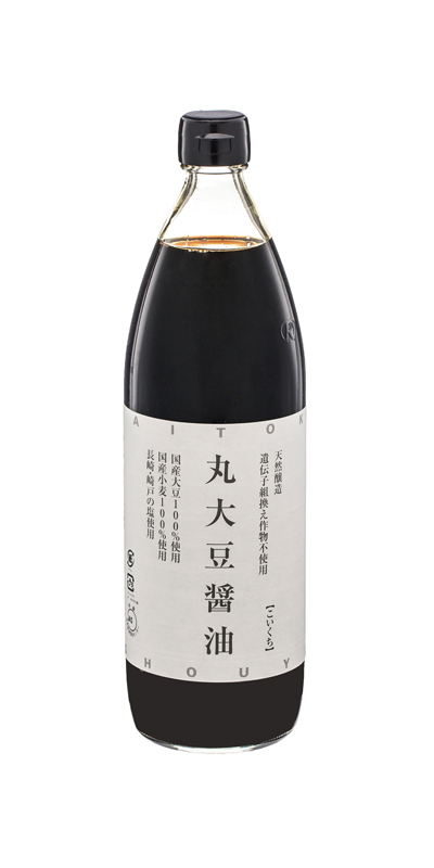 大徳醤油 丸大豆醤油　900ml