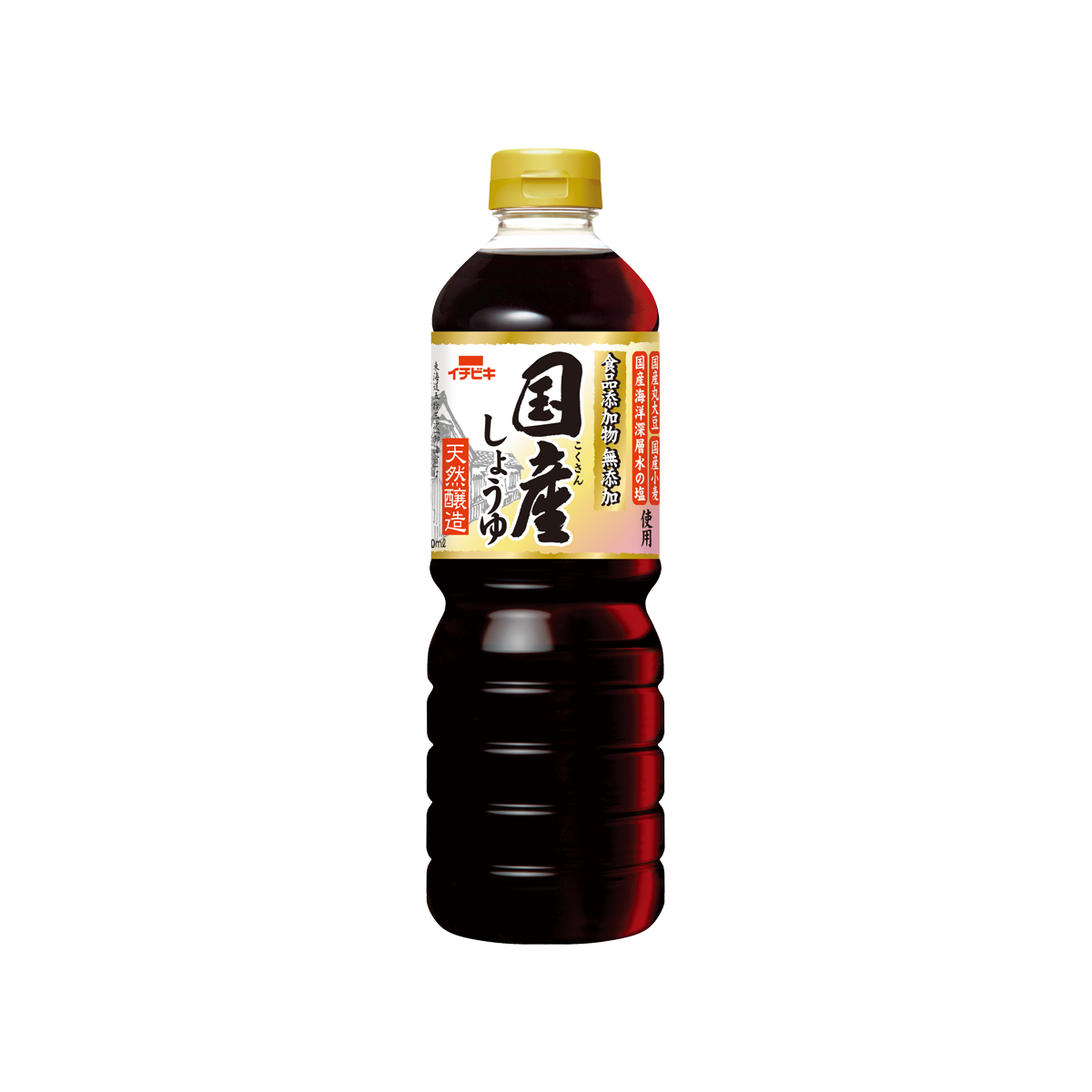 イチビキ 無添加国産しょうゆ 750ml